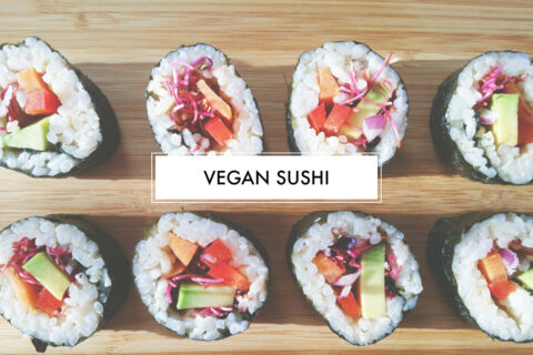 Sushi vegan fatto in casa