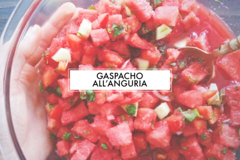 Gaspacho all’Anguria (spaziale!)