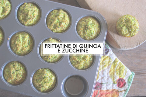 Frittatine di quinoa e zucchine