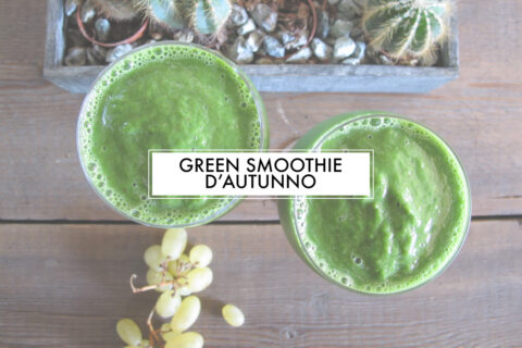 Frullato verde detox d’autunno – Fall Green Smoothie